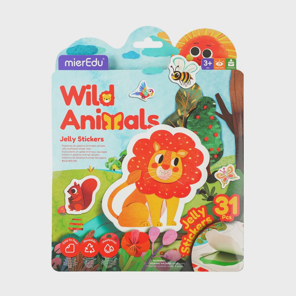 Jelly Stickers - Wild Animals