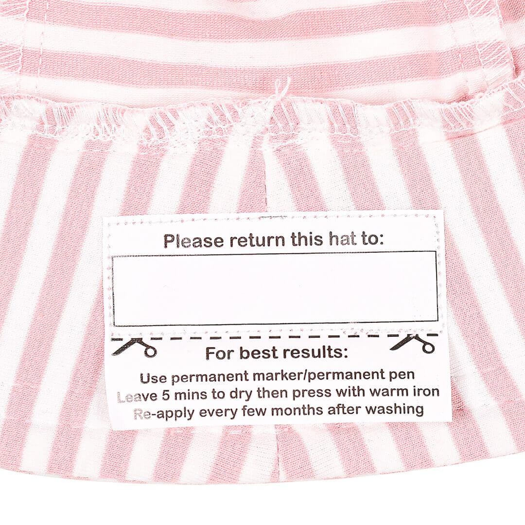 Bedhead | Kids Ponytail Bucket Sun Hat - Pink Stripe