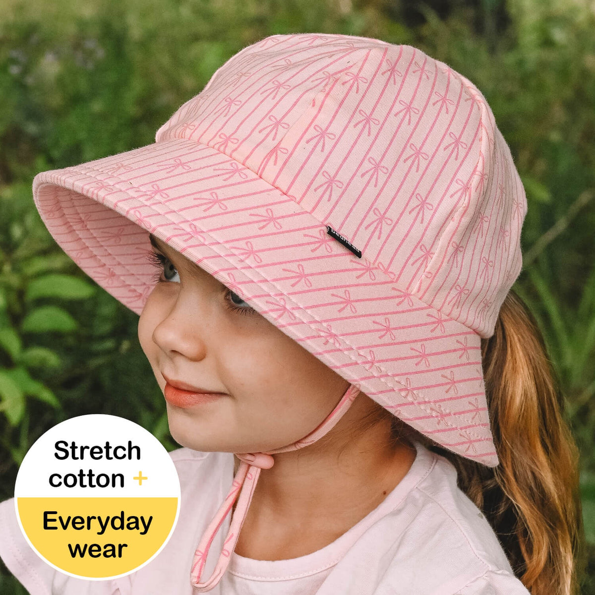 Ponytail Bucket Sun Hat - Ballerina | Bedhead