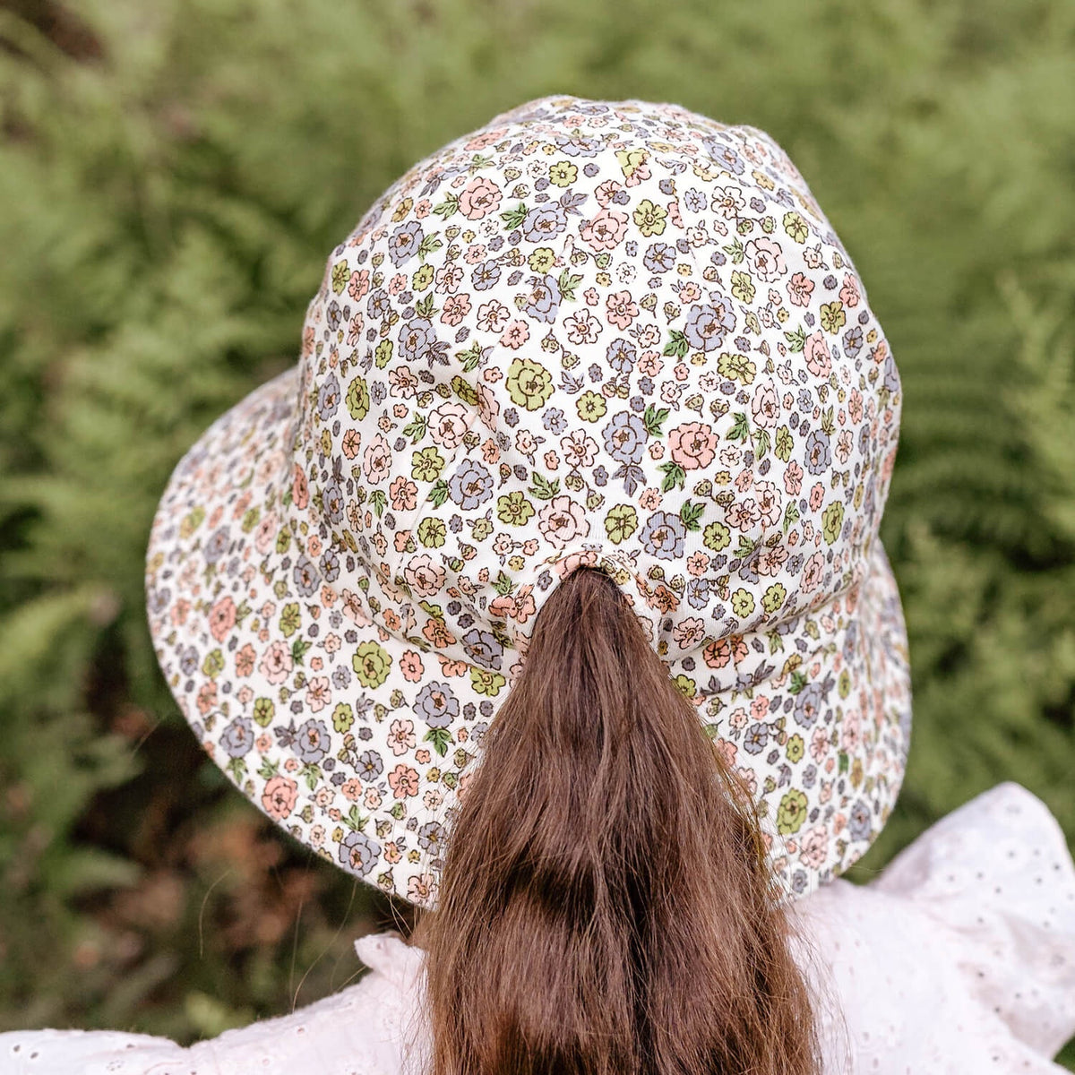 Bedhead | Ponytail Bucket Sun Hat - Floret