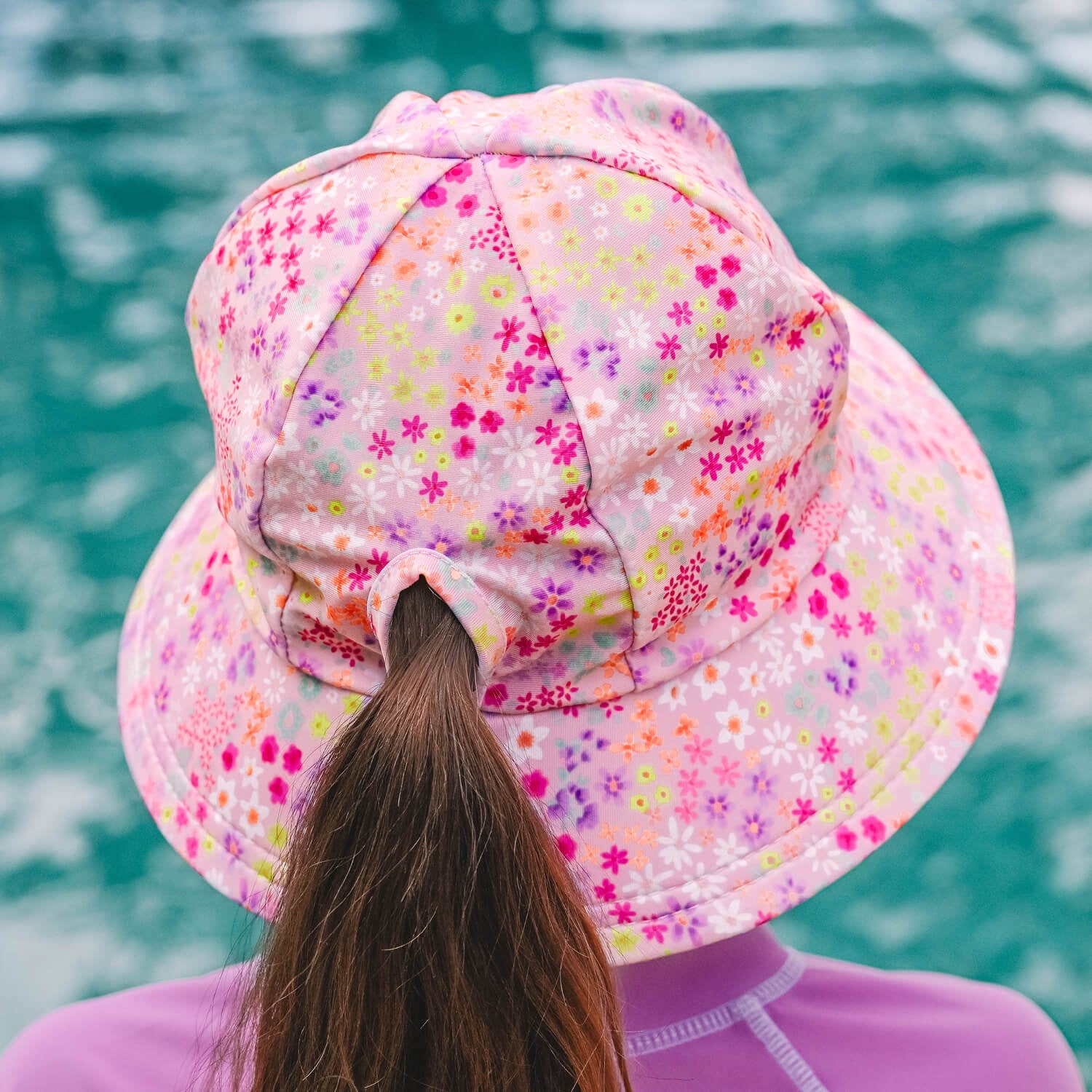 Ponytail Swim Bucket Beach Hat - Isla | Bedhead