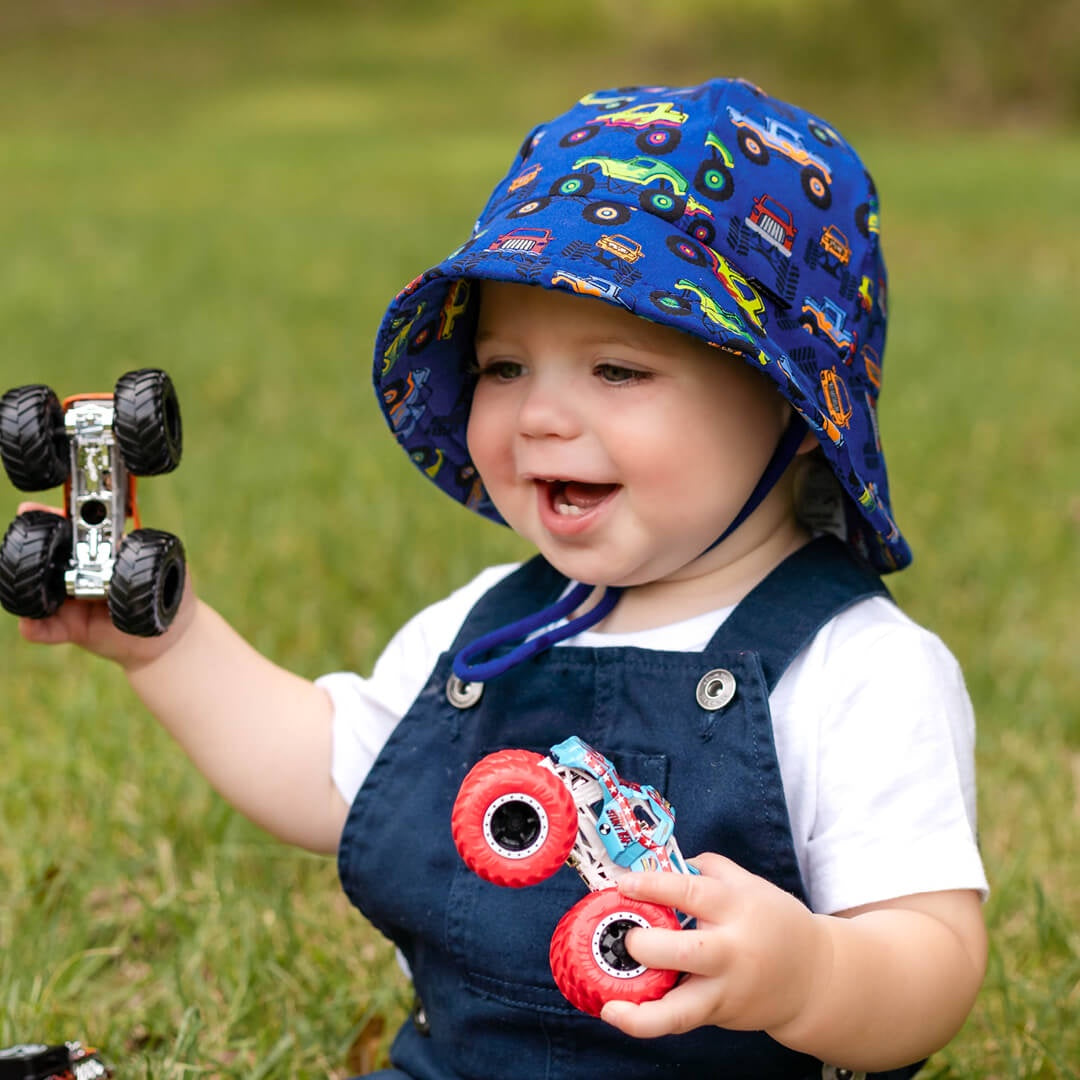 Bedhead | Toddler Bucket Sun Hat - Monstertruck