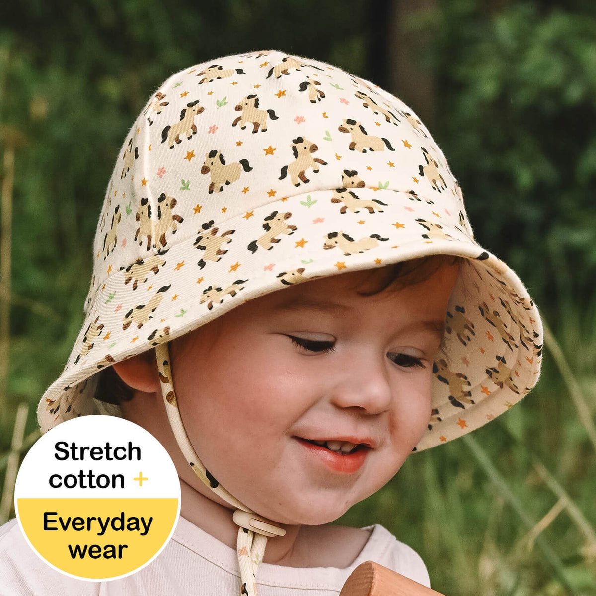 Toddler Bucket Sun Hat - Pony | Bedhead