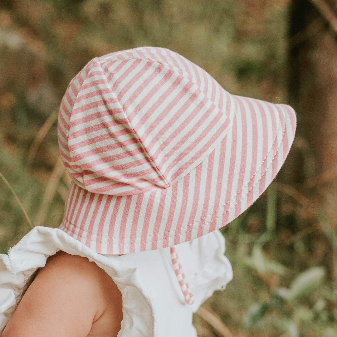 Bedhead | Toddler Bucket Sun Hat - Pink Stripe