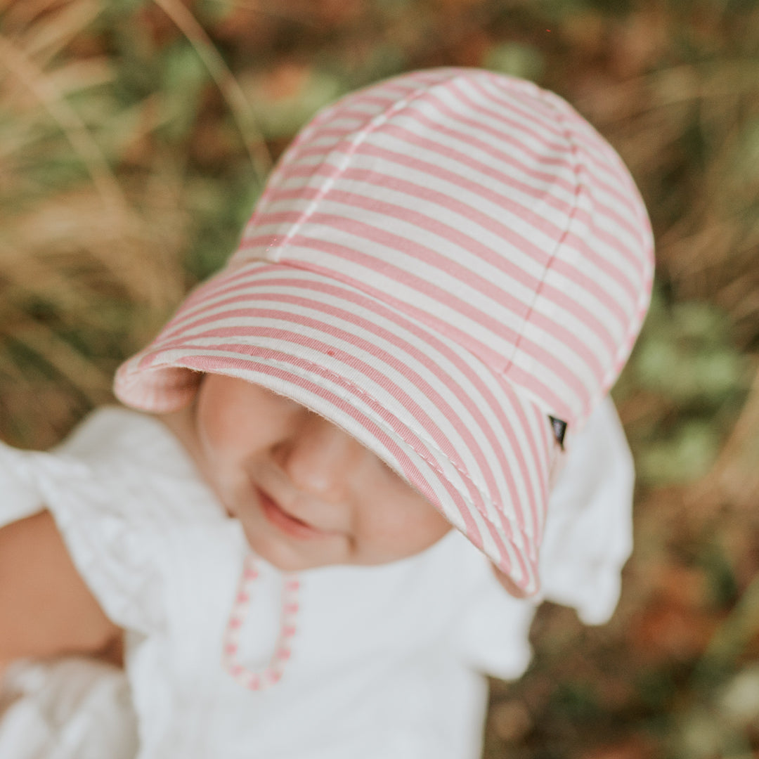 Bedhead | Toddler Bucket Sun Hat - Pink Stripe