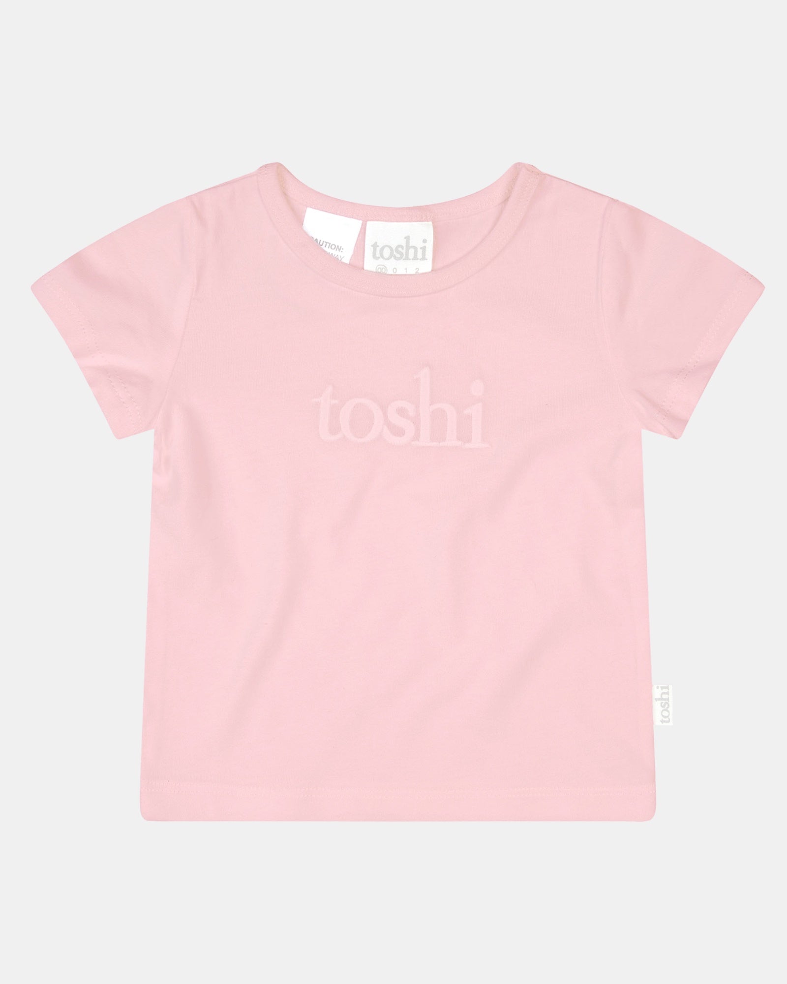 toshi | Dreamtime Organic Tee S/S Logo / Peony
