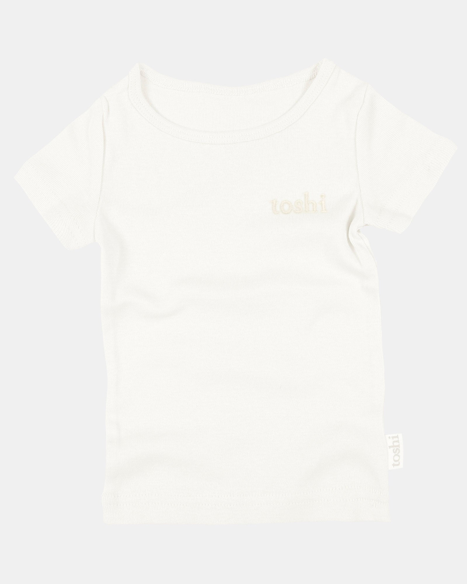 toshi | Dreamtime Organic Tee Short Sleeve / Cream