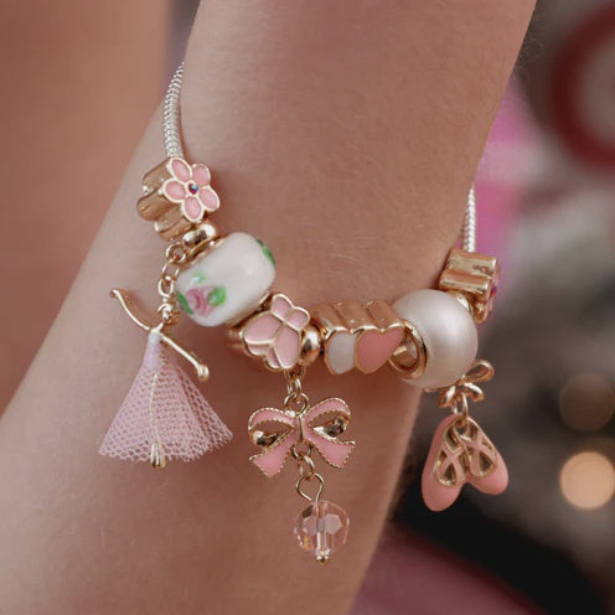 Lauren Hinkley | Bella Ballerina Charm Bracelet