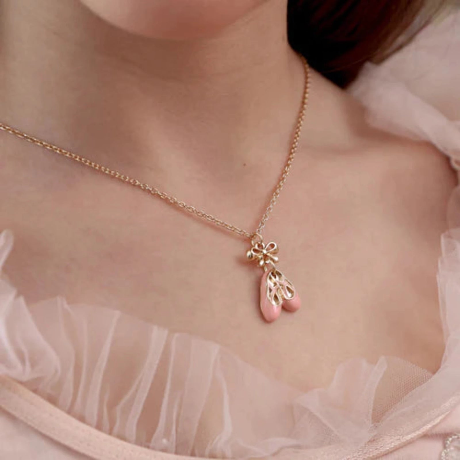 Lauren Hinkley | Ballet Slippers Necklace