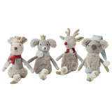 Jiggle & Giggle | Plush Rattles 4 Asst Designs