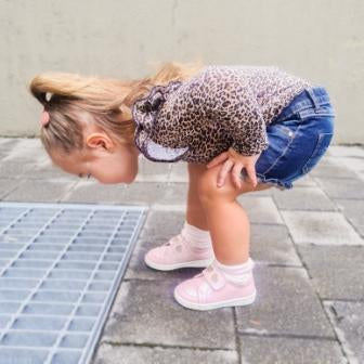 Audrey Pink Toddler Girls Sneakers