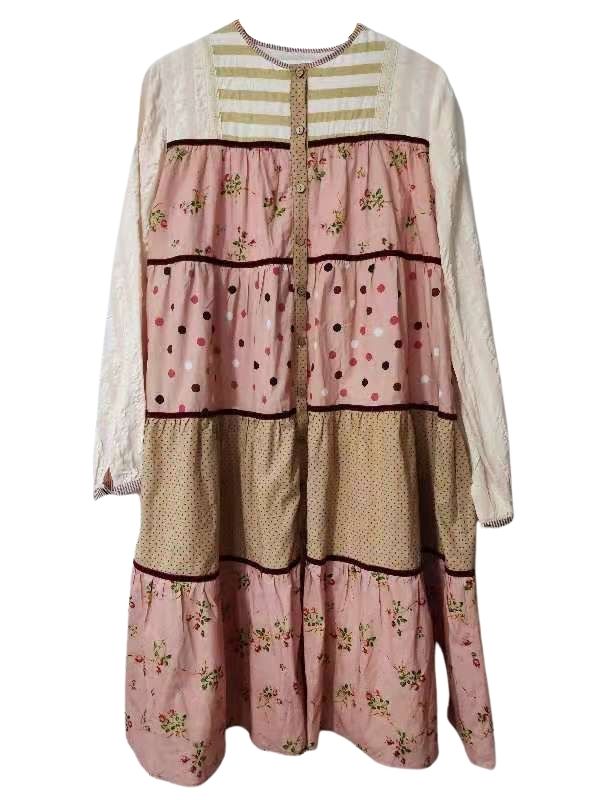 Arthur Ave - Ruby Long Sleeve Tiered Dress