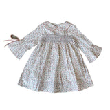 Arthur Ave | Sweet Rose Smocked Long Sleeve Dress