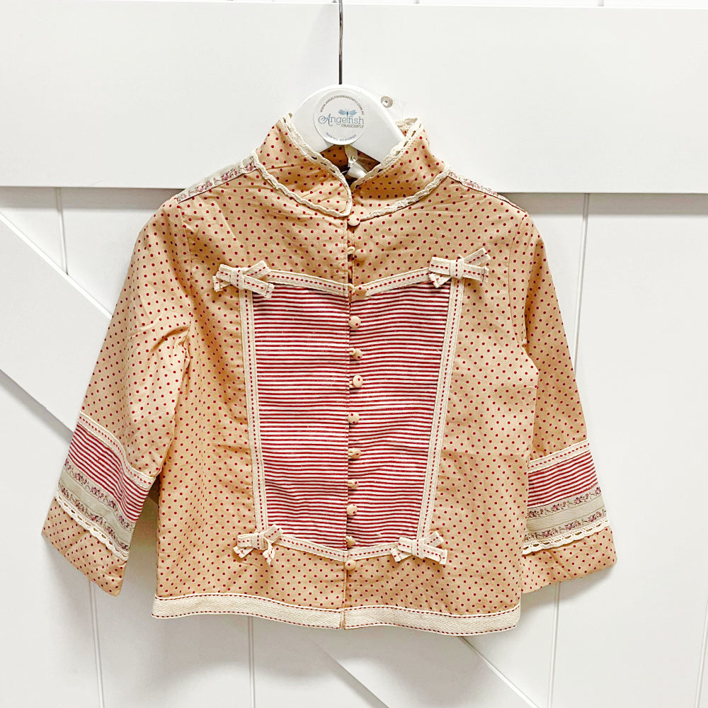 Arthur Ave | Ruby Dot Military Coat