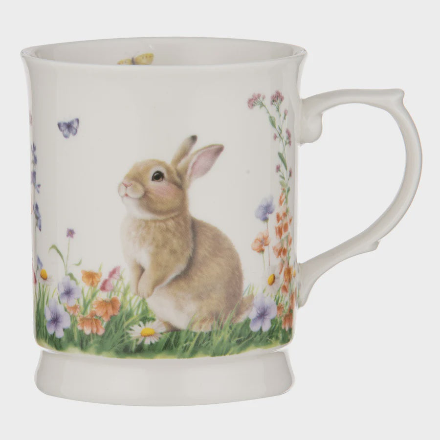 Sweet Meadows Bunny Brown Mug