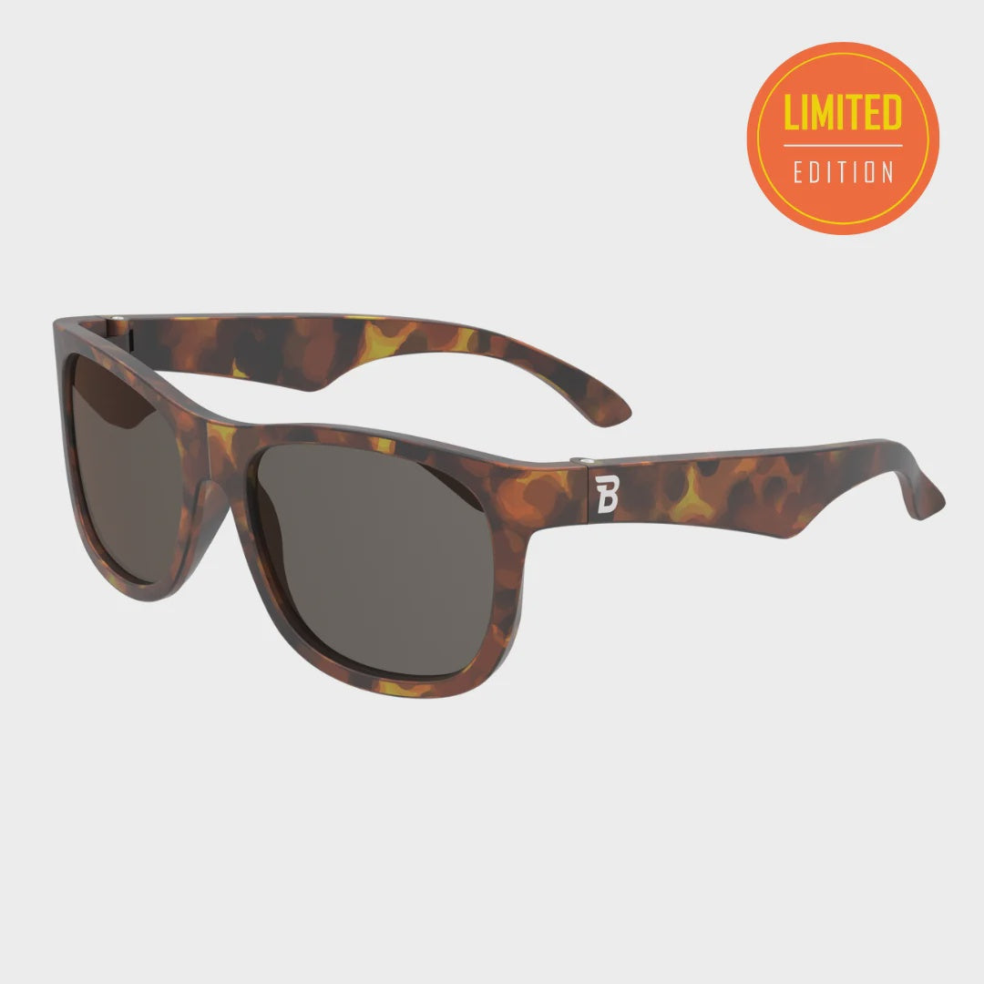 Babiators | Polarised Navigators - Totally Tortoise - Amber Lenses -  Limited Edition
