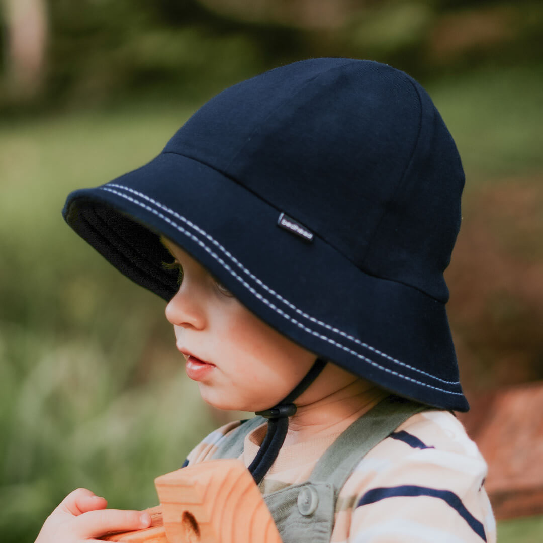 Bedhead - Toddler Bucket Hat - Navy - Angelfish Dragonfly Baby and Children's  Boutique