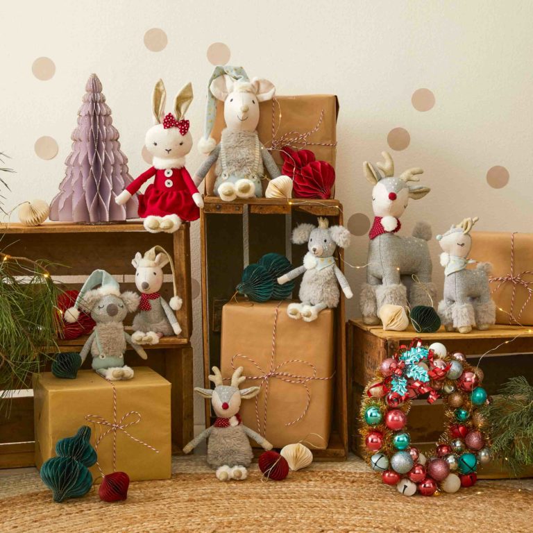 Jiggle & Giggle | Plush Rattles 4 Asst Designs