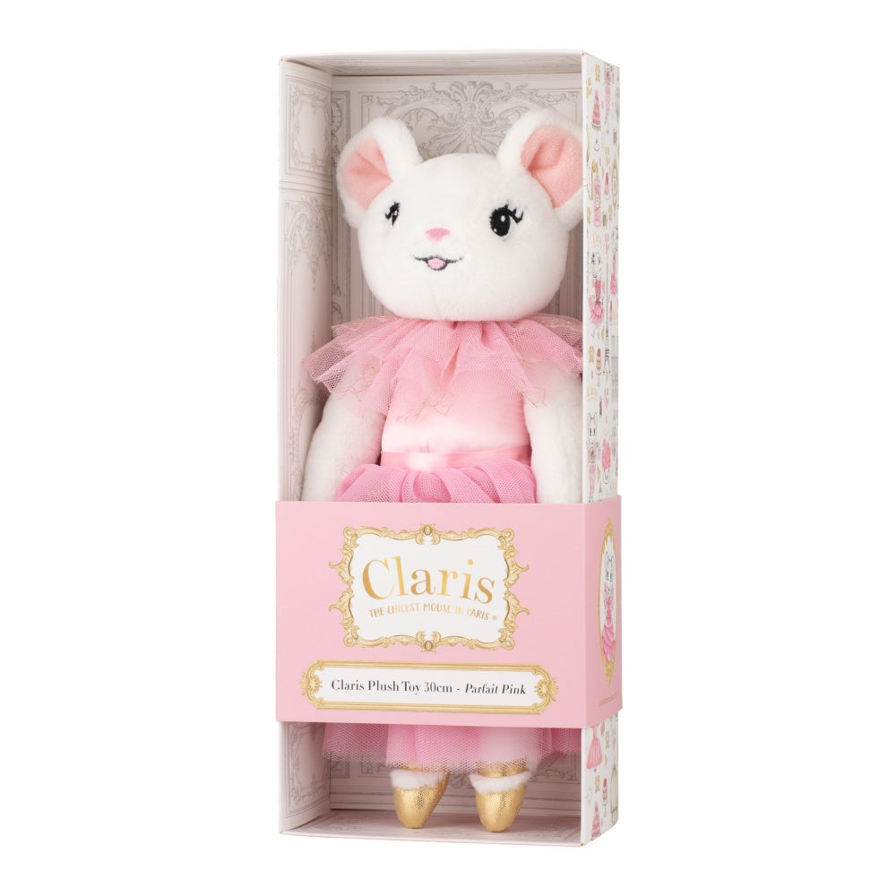 Claris Plush Doll - 30cm - Parfait Pink