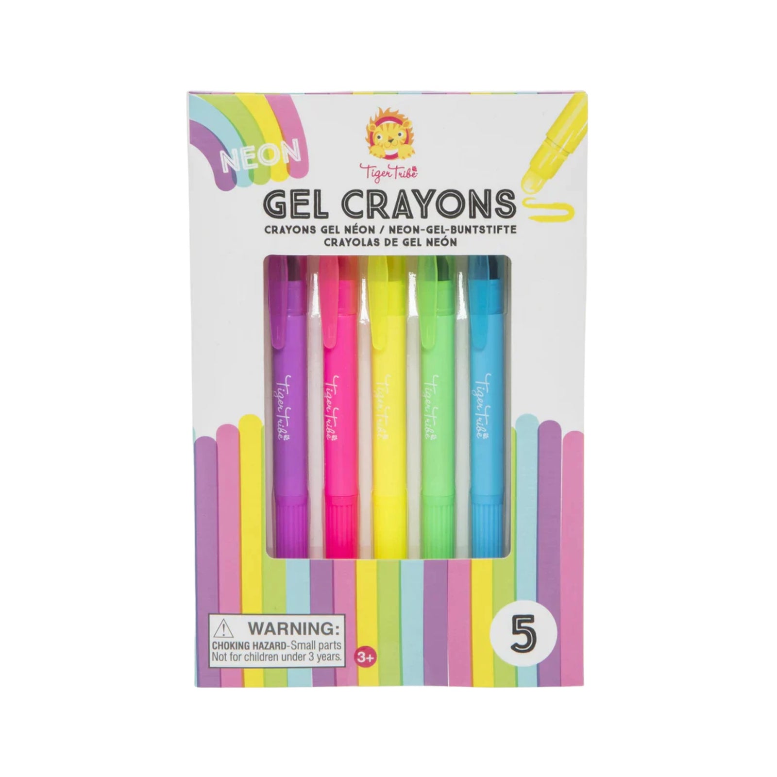 Tiger Tribe | Neon Gel Crayons