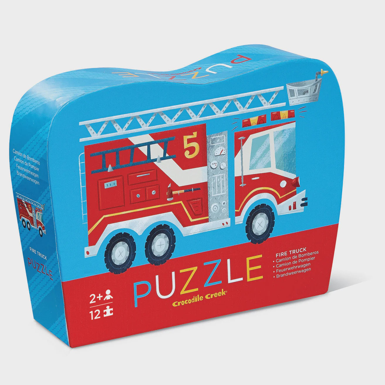 Crocodile Creek | Mini Puzzle 12 pc - Fire Truck