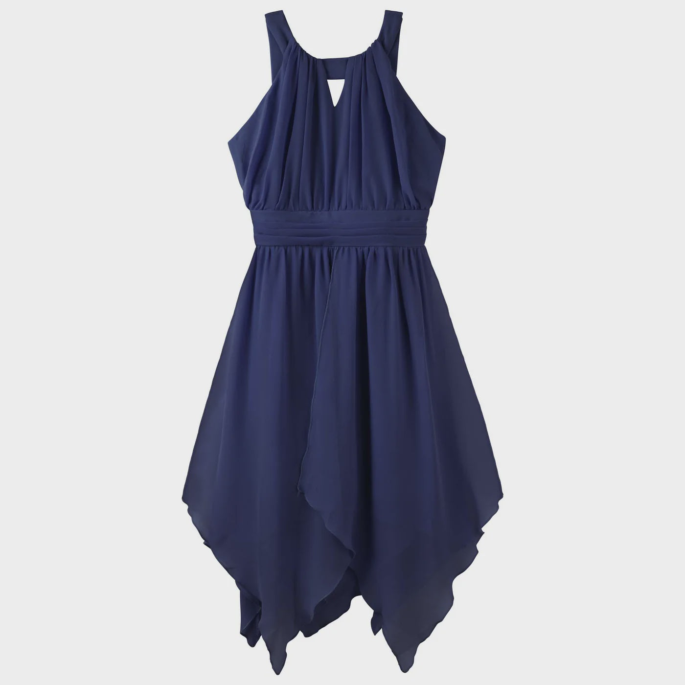 Designer Kidz | Angelene Panelled Dress - Navy