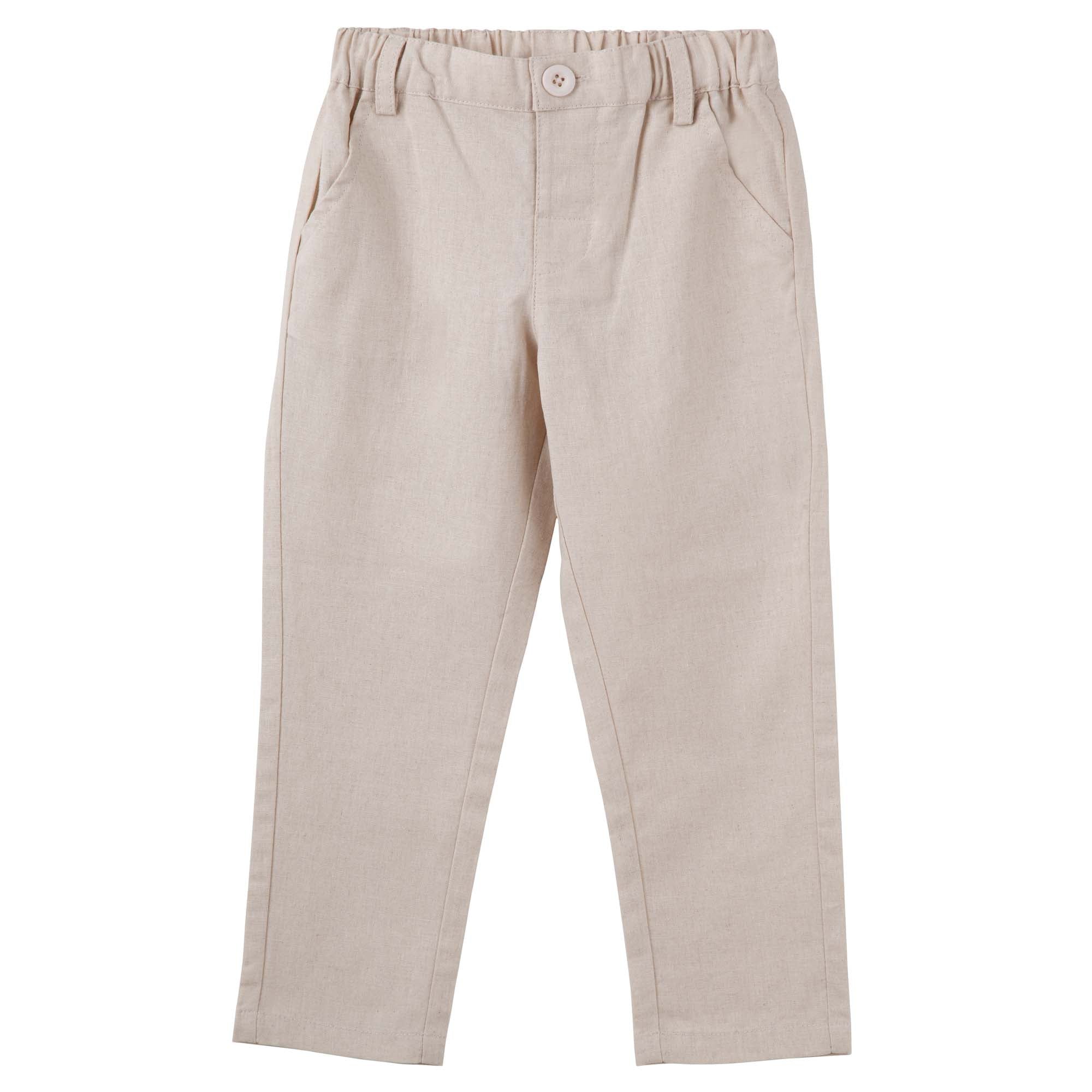 Finley Linen Pants - Sand