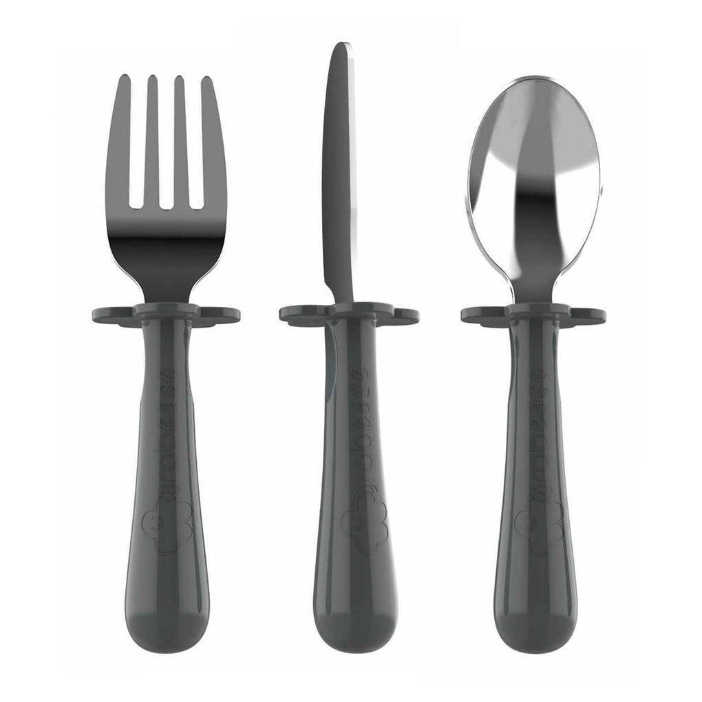 3 - Piece Stainless Steel Cutlery Set - Stage 3 - 18mths+
