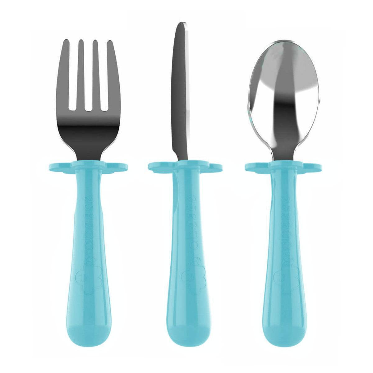 3 - Piece Stainless Steel Cutlery Set - Stage 3 - 18mths+