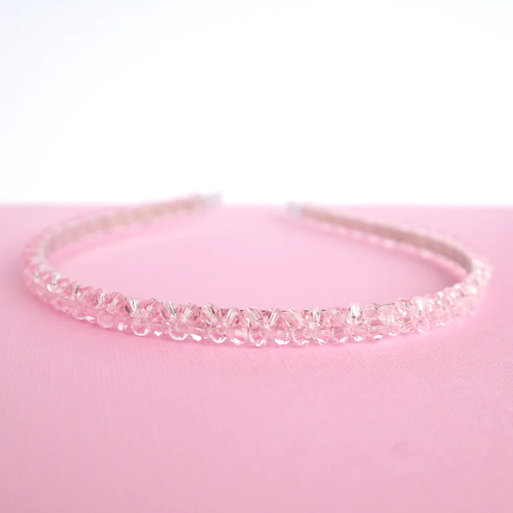 Pink Crystal Headband
