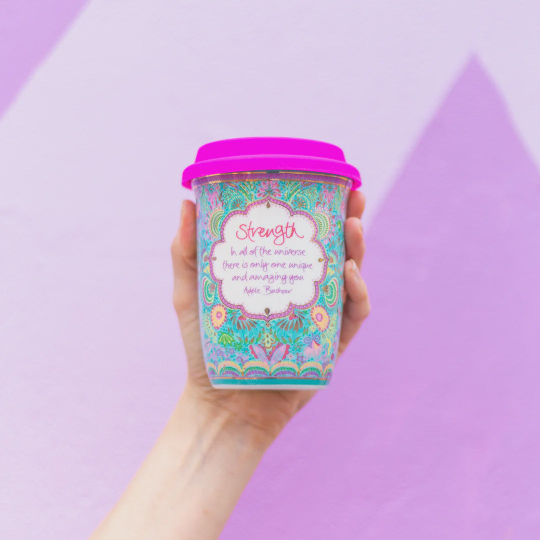 Reusable Travel Mug - Strength