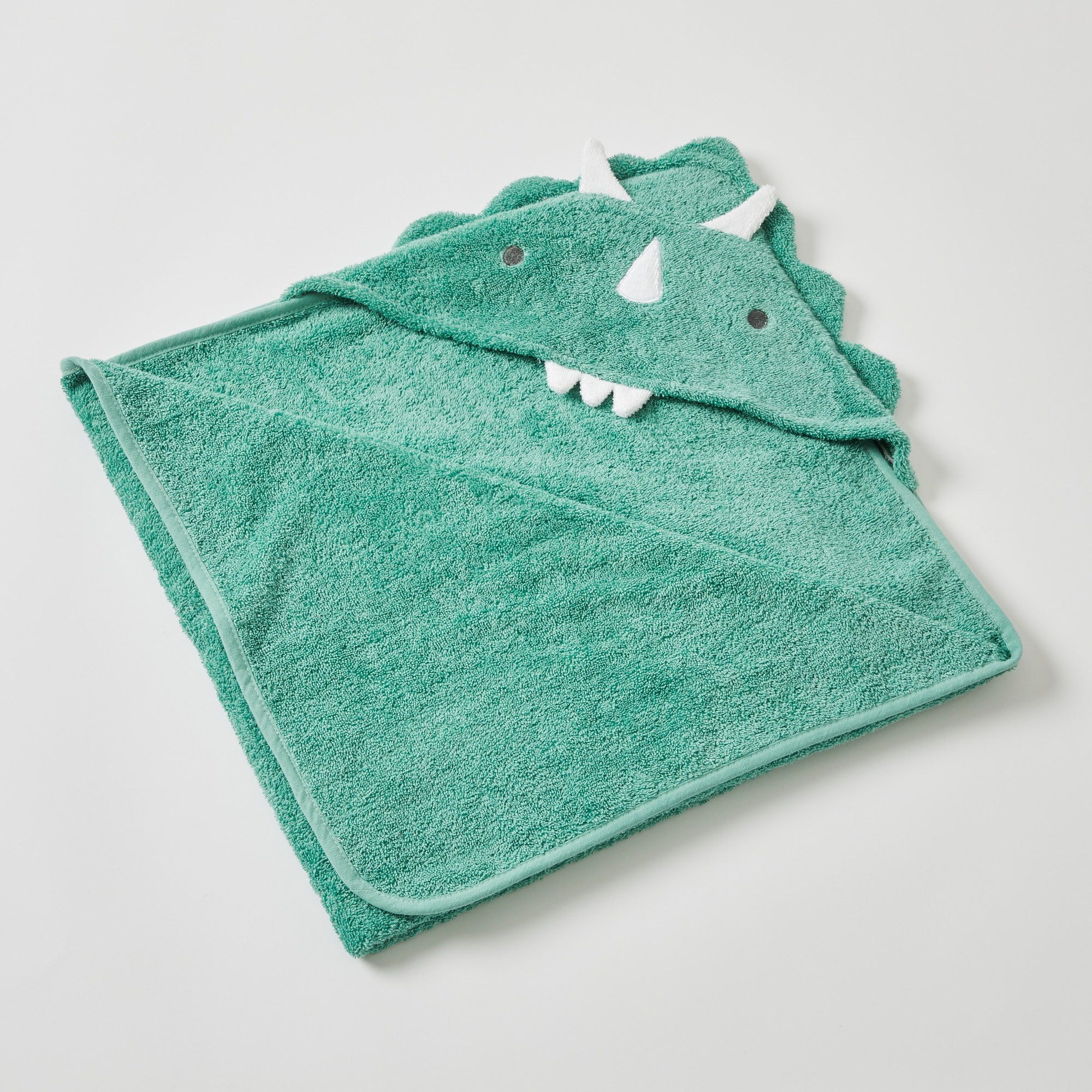 Hooded Bath Towel - Theo Dinosaur