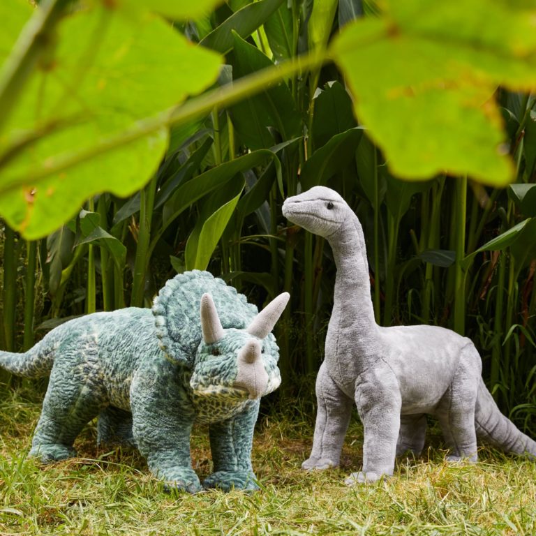 Jiggle & Giggle | Large Standing Dino Triceratops