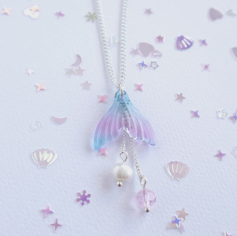 Mermaid shop tail necklace