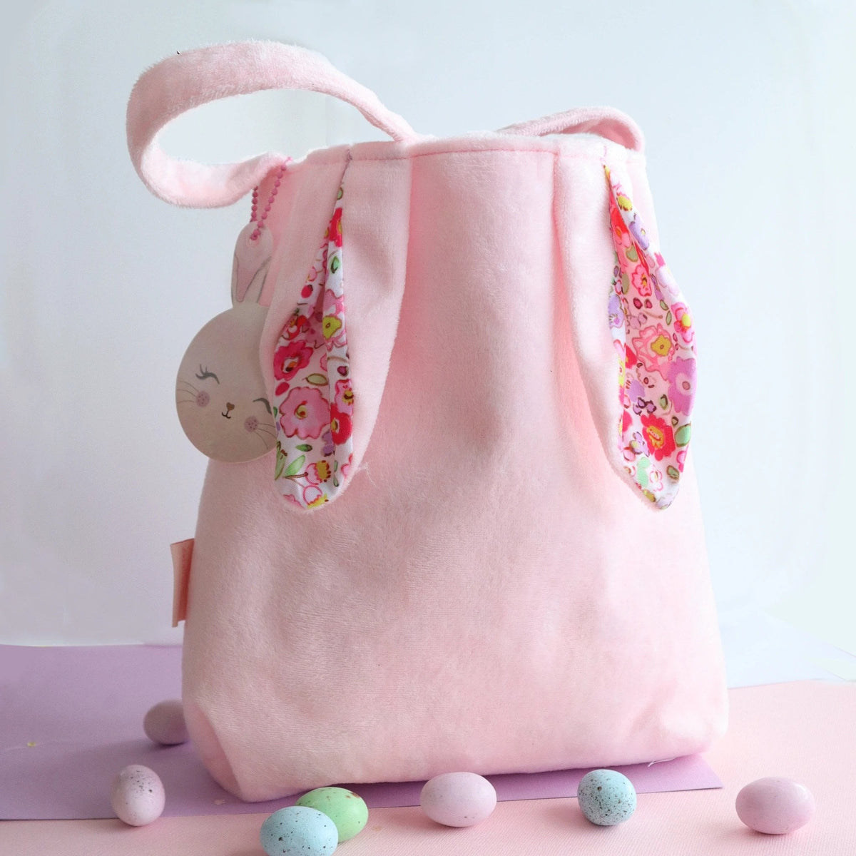 Petite Fleur Velvet BunBun Bag