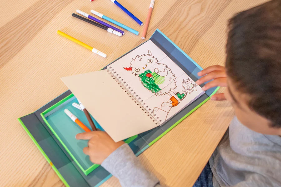 Tiger Tribe | Mash-up Colouring Set - Monster Mash