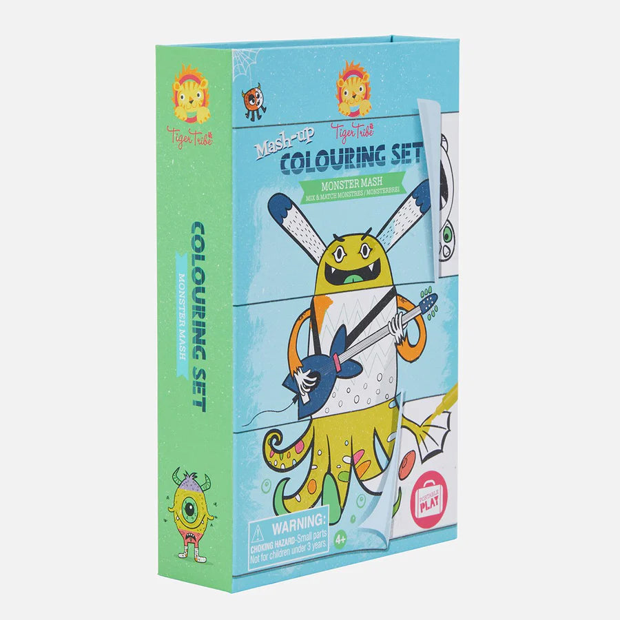 Tiger Tribe | Mash-up Colouring Set - Monster Mash