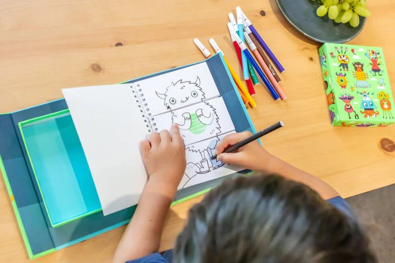 Tiger Tribe | Mash-up Colouring Set - Monster Mash