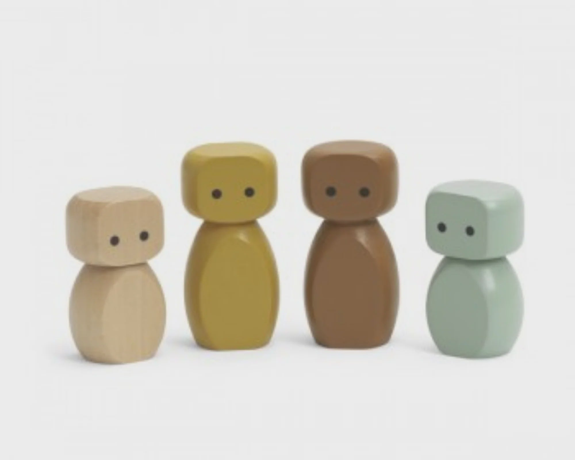 Micki World Play Figurines Wooden