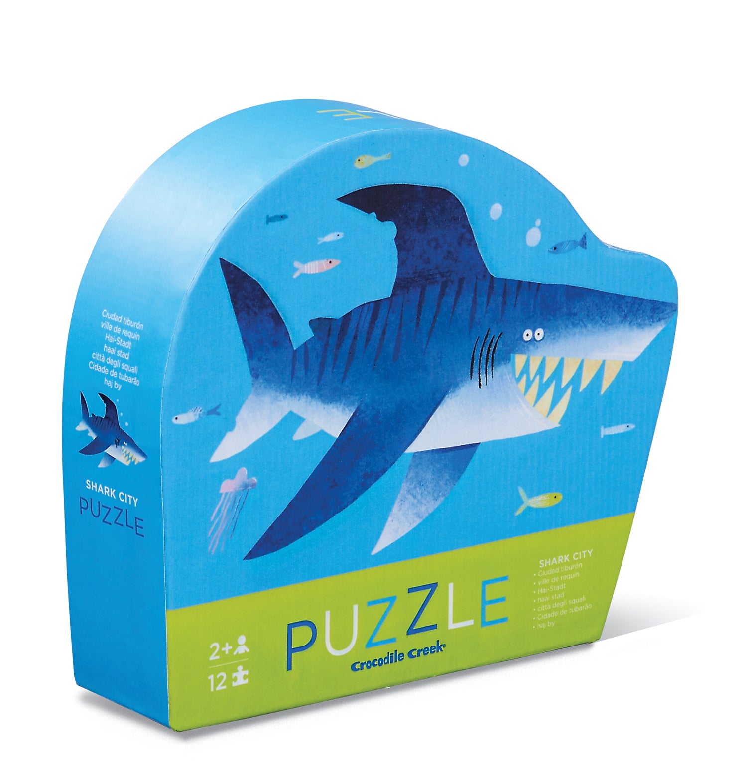 Crocodile Creek - Mini Puzzle 12 pc - Shark City