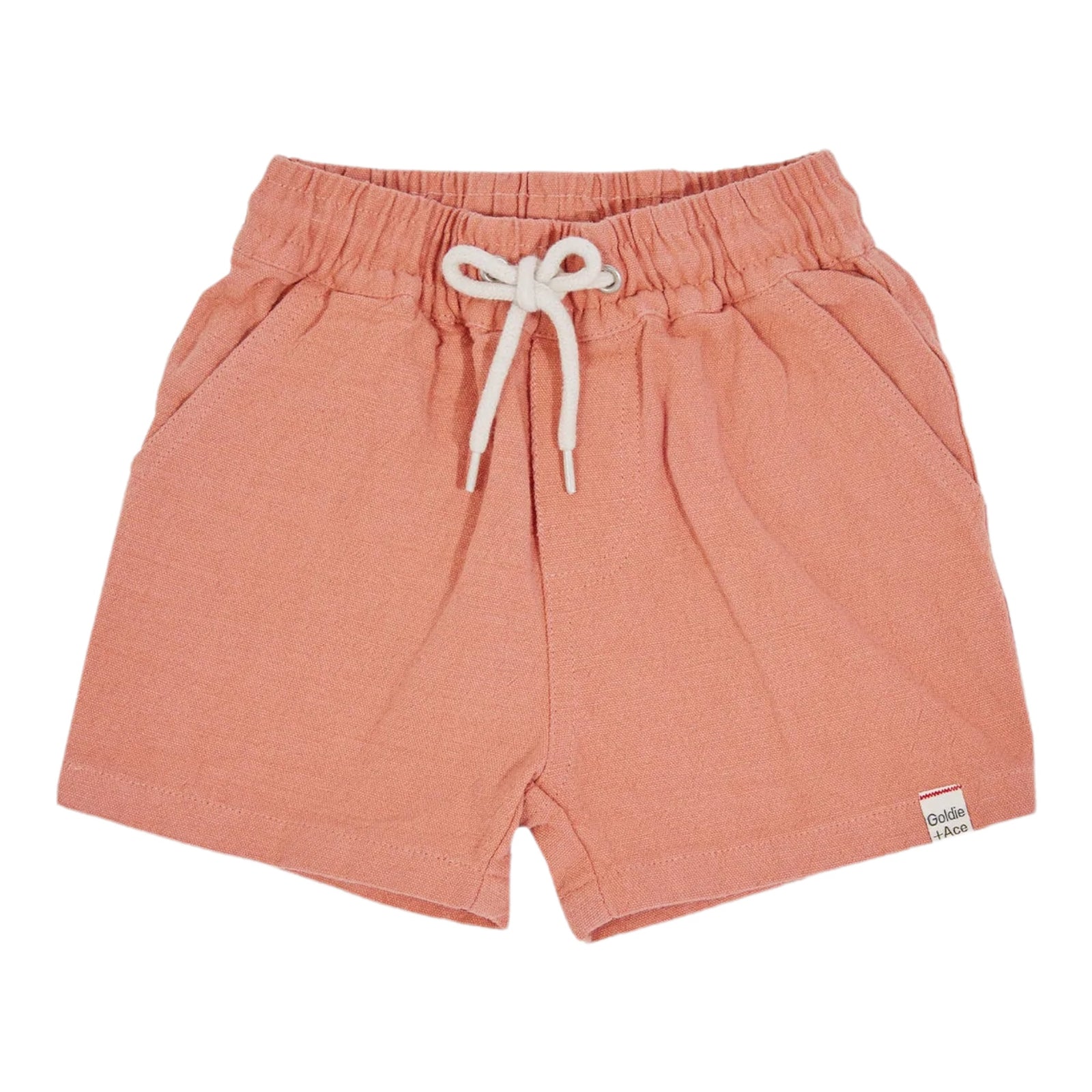 Goldie+Ace | NOAH LINEN COTTON SHORTS - (SUNSET)