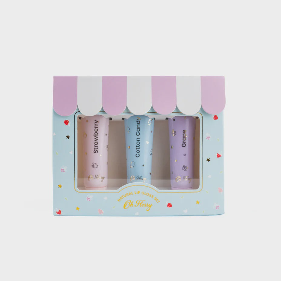 Oh Flossy | Natural Lip Gloss Set