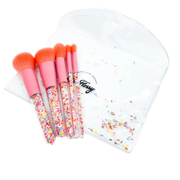 Oh Flossy | Sprinkles Makeup Brushes Set