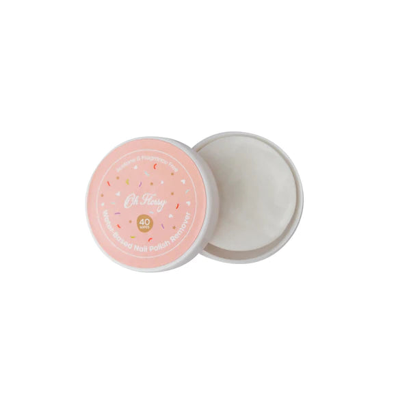 Oh Flossy | Water-Based Nail Polish Remover Wipes