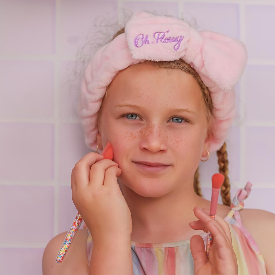 Headband - Fluffy Pink