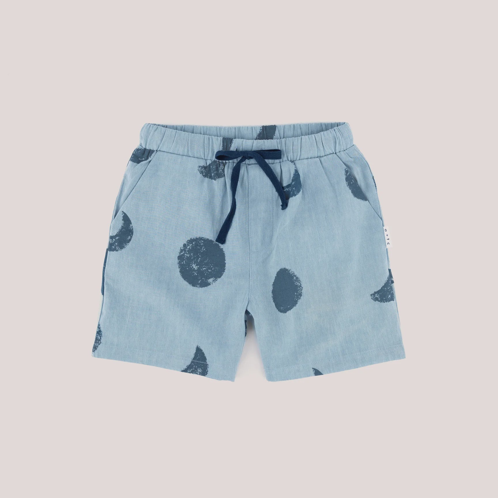O + TC | Blue Moons Mid Shorts - Chambray Blue
