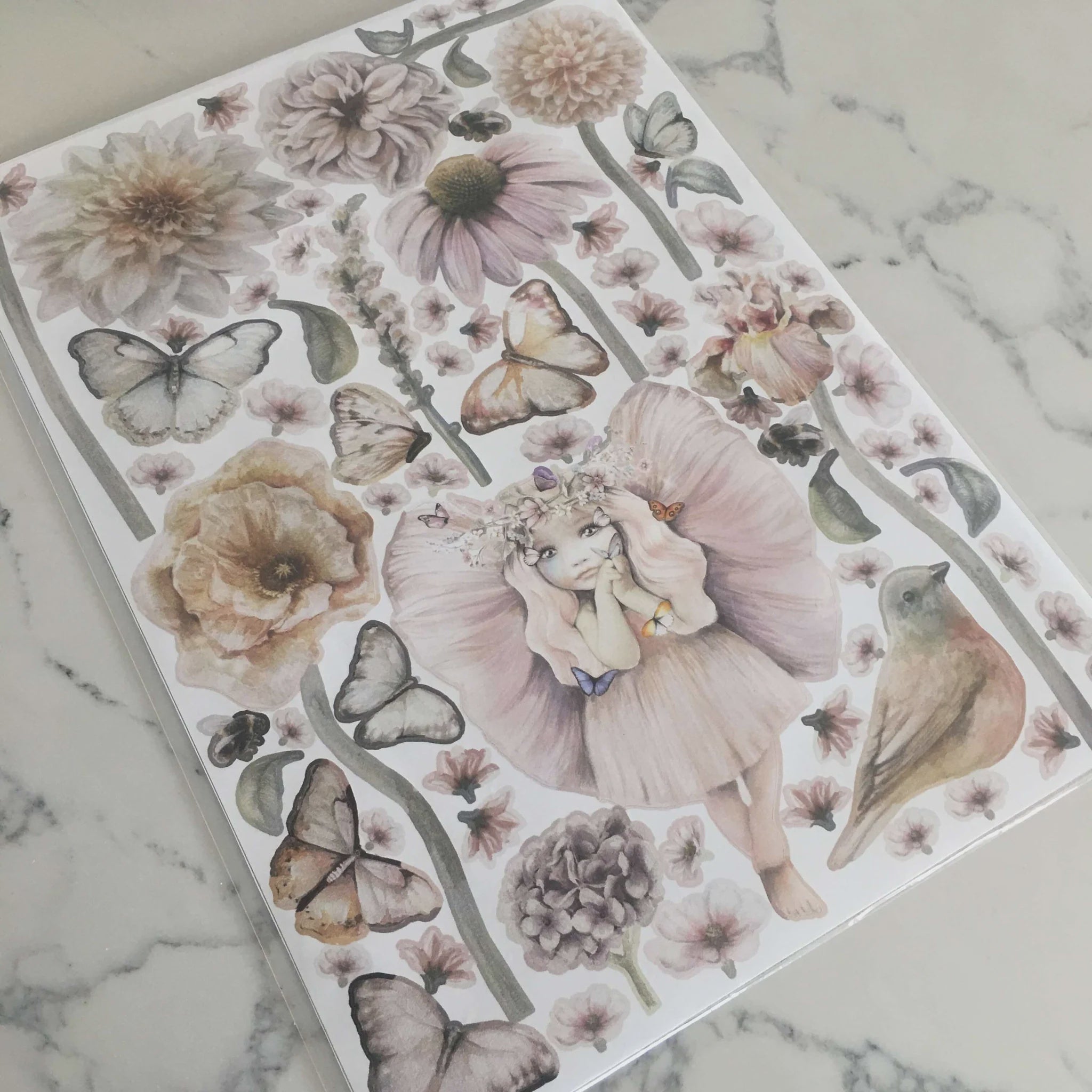 Fairy Wall Decals - Flutterby Decal