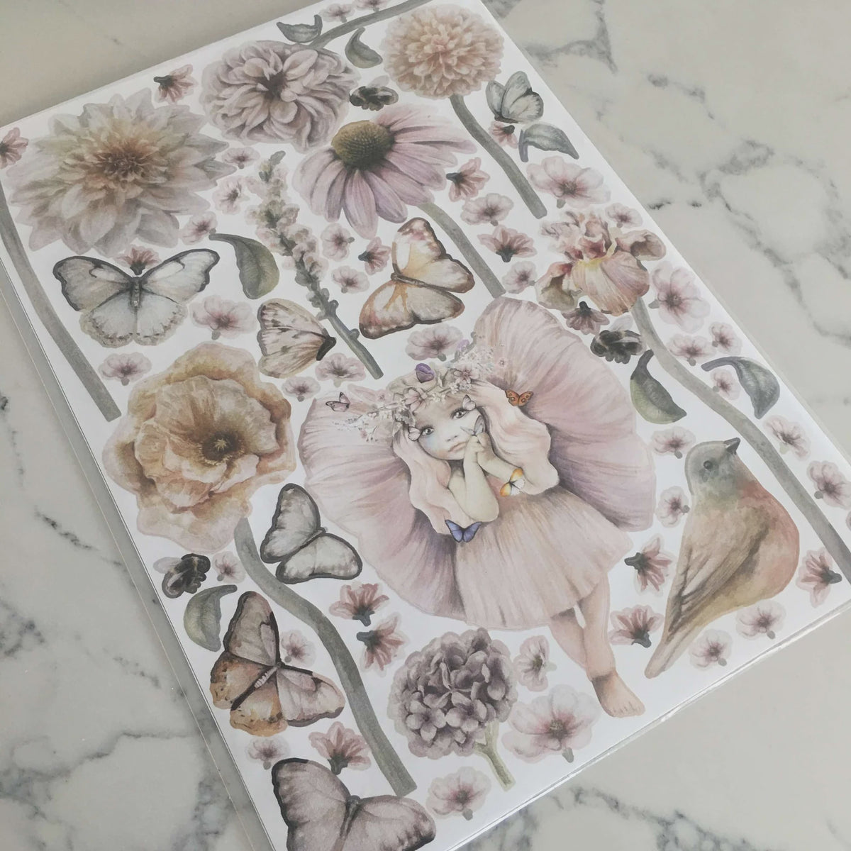 Fairy Wall Decals - Flutterby Decal