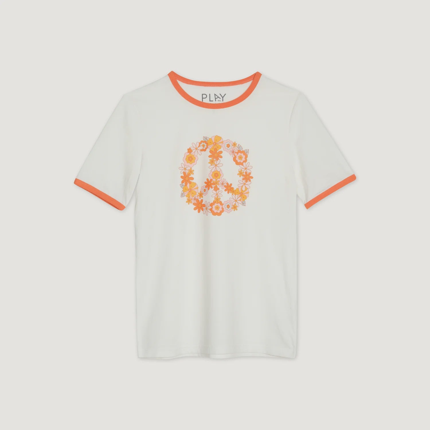 PLAY ect. | Peace Ringer Tee