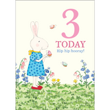 Card - Happy 3rd Birthday | Ruby Red Shoes Birthday Card